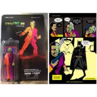 Billy Dee Williams as Two Face (Batman - Movie Style) Custom Action Figure [Mini comic.]