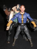 Batroc Mercenary (Marvel) Custom Action Figure [BATROC and BANE]