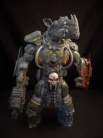 Alternate Universe Rocksteady (Teenage Mutant Ninja Turtles) Custom Action Figure