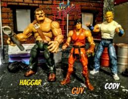 Final Fight 1 "Personajes varios" (Final Fight) Custom Action Figure