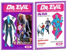Captain Action, Action Boy & Dr. Evil (Misc) Custom Action Figure [Dr. Evil]