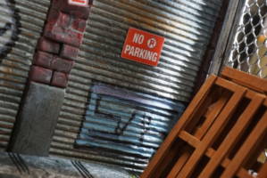 1/12 street diorama (Marvel Legends) Custom Diorama / Playset