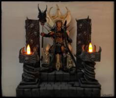My Predator Custom Diorama (Predator) Custom Diorama / Playset [When the fire effects is on.]