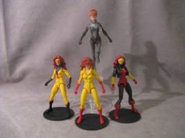 Firestar (Marvel Universe) Custom Action Figure