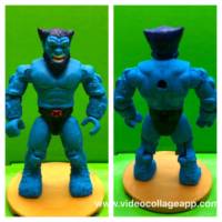 Beast marvel mega bloks x men (Mega Bloks) Custom Action Figure [Marvel Mega Bloks Beast]