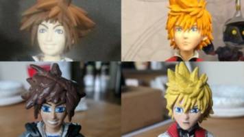 Sora and Roxas (Kingdom Hearts) Custom Action Figure