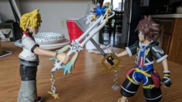 Sora and Roxas (Kingdom Hearts) Custom Action Figure