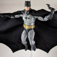 Batman (black & grey) (Batman) Custom Action Figure