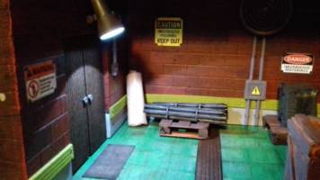 Warehouse Diorama 1/12 scale (Marvel Legends) (Marvel Legends) Custom Diorama / Playset