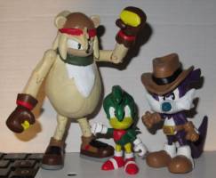 Bean the Duck (Sonic) Custom Action Figure