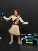 Super Articulated realistic General Kenobi In Clone Armor (Star Wars) Custom Action Figure