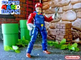 Super Mario Bros (Super Mario Bros) Custom Action Figure