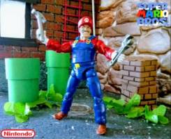 Super Mario Bros (Super Mario Bros) Custom Action Figure