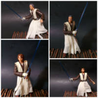 Alternate Timeline Jedi Master Anakin Skywalker (Sebastian Shaw) (Star Wars) Custom Action Figure