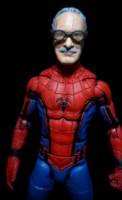 Unmasked Spiderman Peter Parker/Stan Lee (Marvel Legends) Custom Action Figure