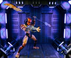 Capcom Predator Hunter from Alien vs Predator game (Alien vs Predator) Custom Action Figure