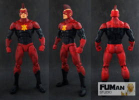 DC Infinity Inc Nuklon (DC Universe) Custom Action Figure