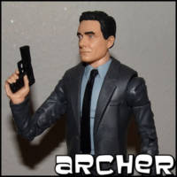 Sterling Archer (Archer) Custom Action Figure