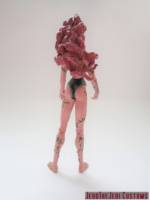 Poison Ivy (Hush bootleg repaint) (Batman) Custom Action Figure [Poison Ivy repainted action figure back]