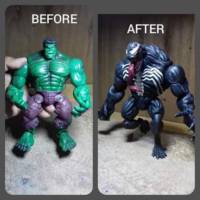Bulky venom (Venom) Custom Action Figure