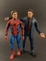 Peter Parker, Tony Stark and Han Solo alt heads (Marvel Legends) Custom Action Figure
