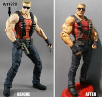 Duke Nukem (Duke Nukem) Custom Action Figure